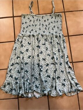 Forever 21 Light Blue butterfly dress